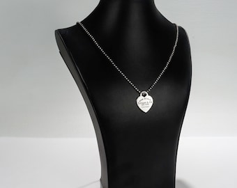 リターン トゥ ティファニー スターリングシルバー ハートタグ