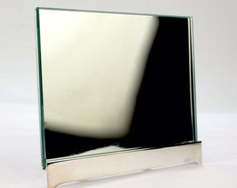 Postmodern Silver Plated Picture Frame by TsAO & McKown for Swid Powell