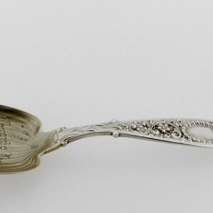 Old Whiting Hyperion Masonic Temple Chicago Sterling Silver Souvenir Spoon