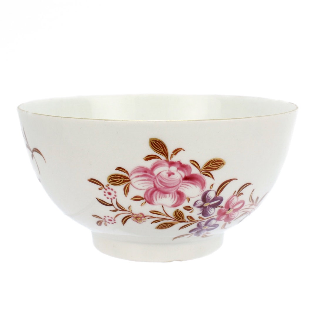 初期Worcester ティーボウル(1775年頃) 初期Worcester ティーボウル(1775年頃)