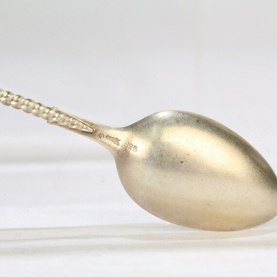 Antique David Andersen Gilt Sterling Silver & Plique A Jour