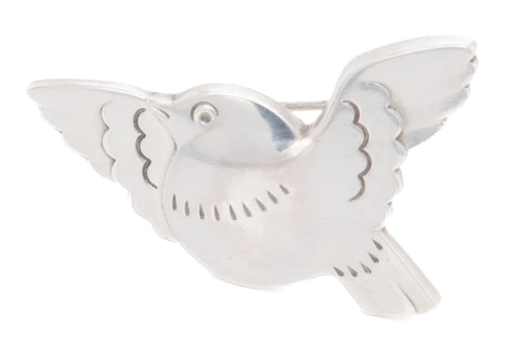 Georg Jensen Sterling Silver Bird Brooch or Pin No. 320