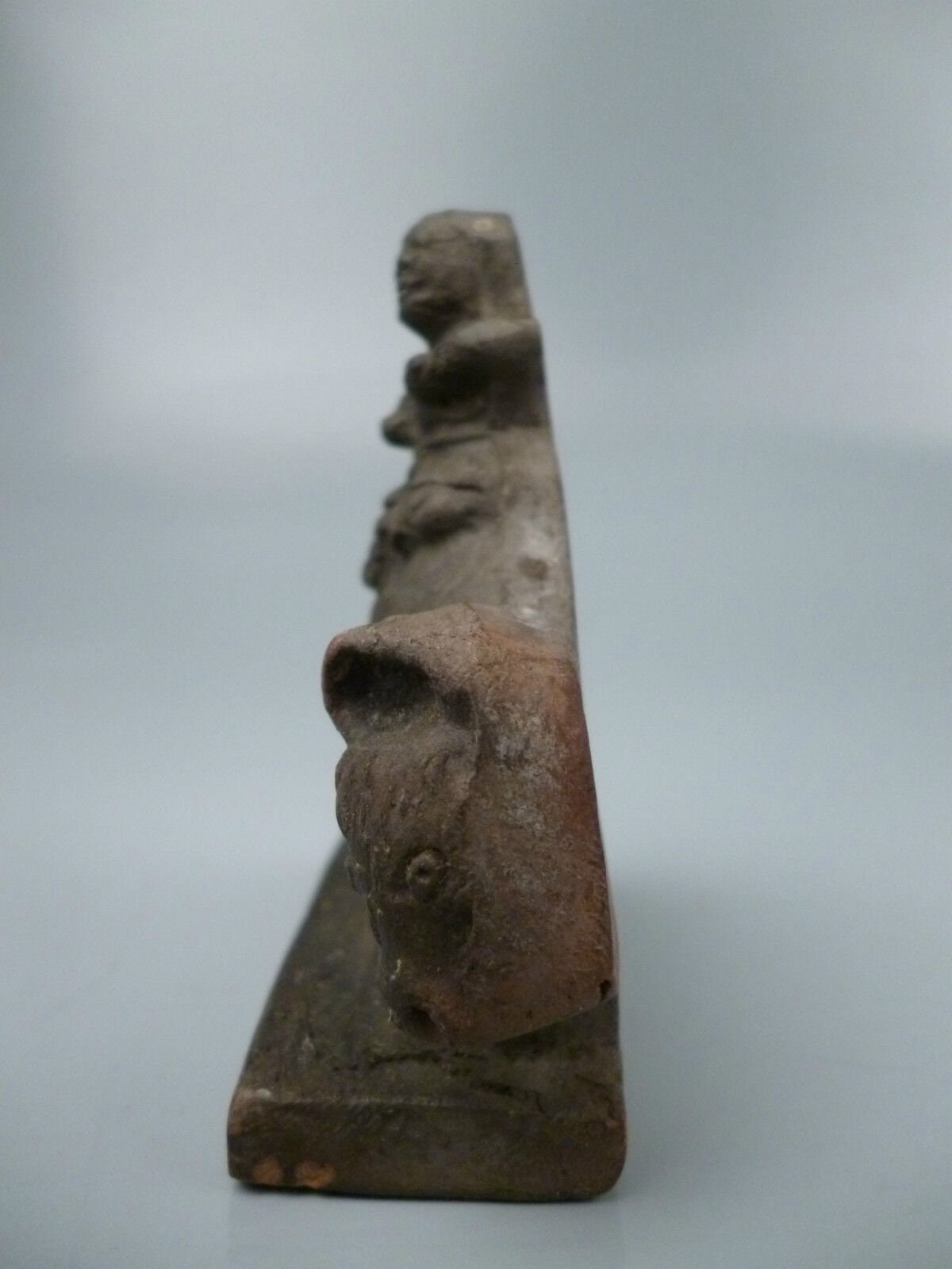 Antique Chinese Terracotta Pottery Statuette Of Herd Boy And Ox From antique-chinese-terracotta-pottery-statuette-of-herd-boy-and-ox-from