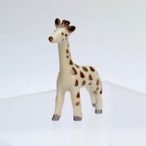 Vintage Metzler & Ortloff German Miniature Giraffe Figurine - 2