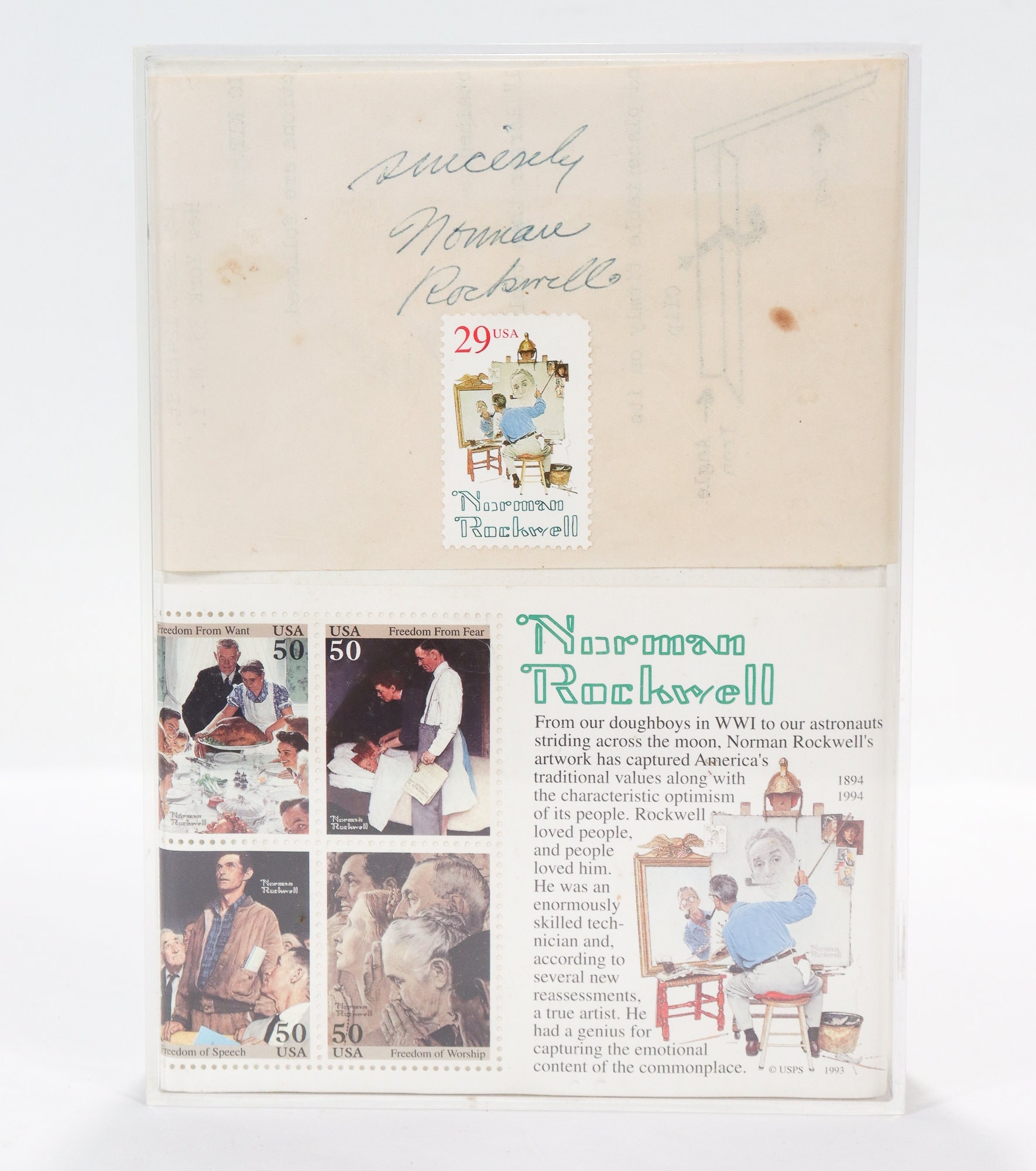 Norman rockwell stamp, art - Etsy 日本