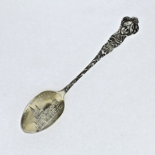 Paye & Baker Daphne Guadalajara Mexico Sterling Silver Souvenir Spoon - 107