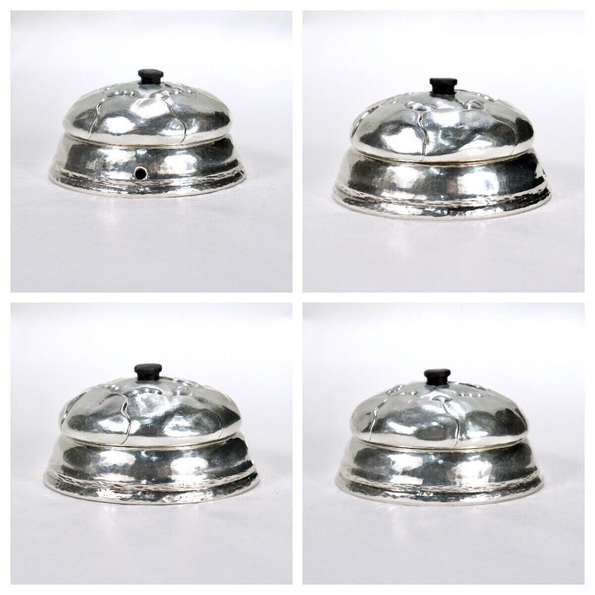 Antique Georg Jensen Art Nouveau Solid Silver Butler's Bell Push No. 59 ...