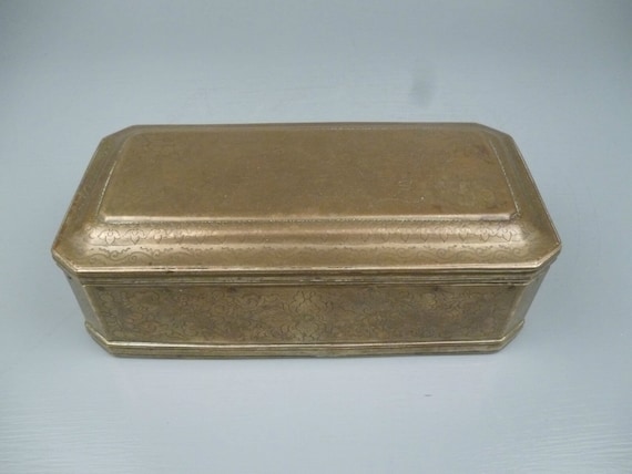 Brass Betel Nut Supari Box from Brunei - 19th Century Brass Betel Nut Supari Box from Brunei - 19th Century
