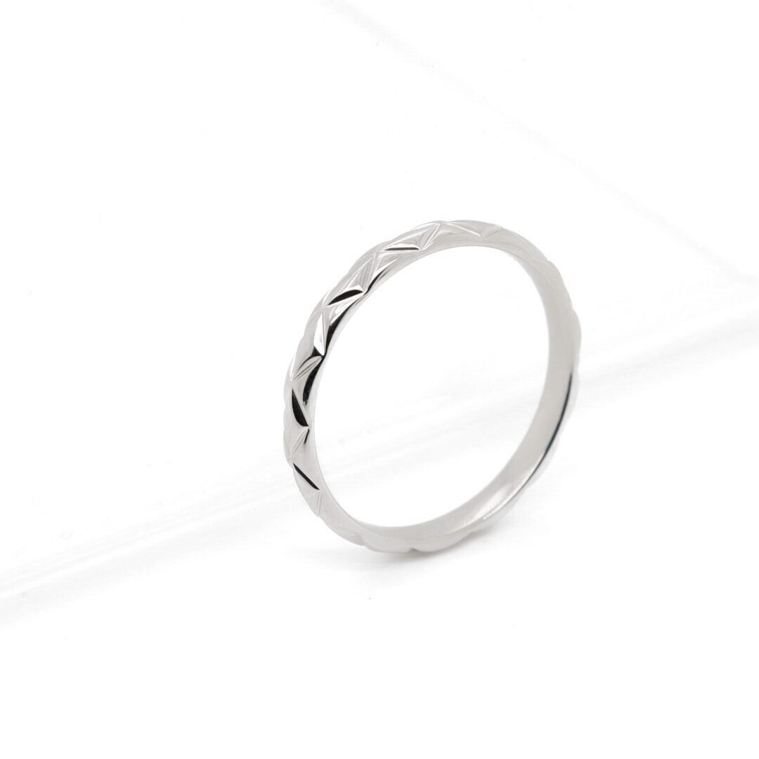 CHANEL Bagues Z3070 ルテニウムノワール リング coco-crush-ring-white-white-