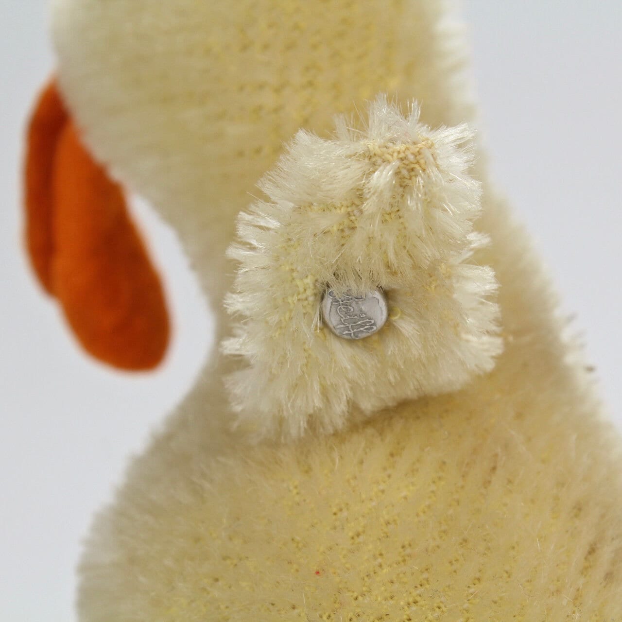 ヴィンテージ シュタイフ ベビーダック ひよこまたはアヒルの子 モヘア