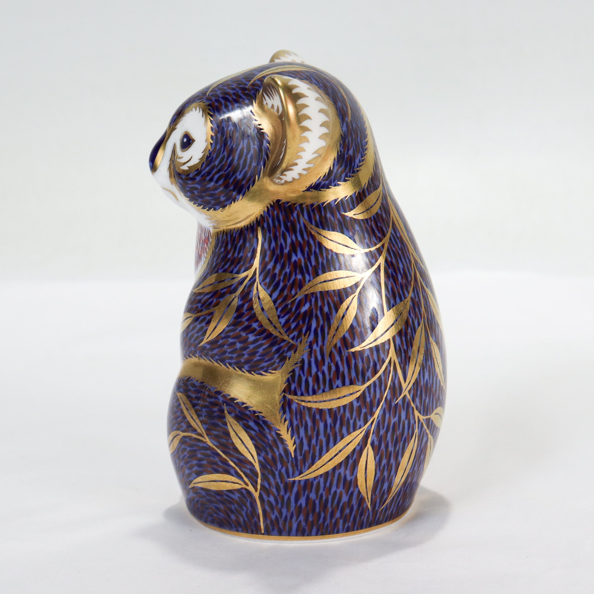  Crown Derby 象の金箔置物WAKO新品 Vintage Royal Crown Derby Koala Bear Figural Paperweight - Etsy