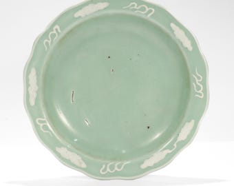 中国清時代早期青磁大皿 現在、この商品の在庫はありません - Etsy
