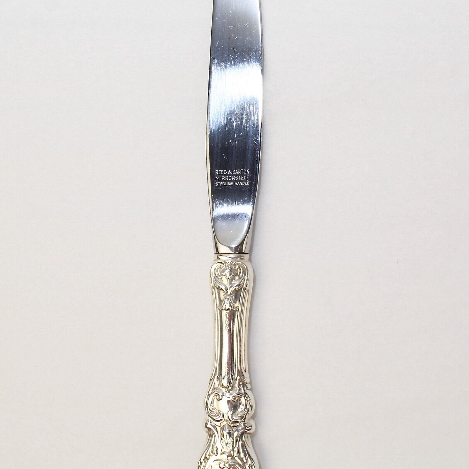 【Reed & Barton】 【純銀ハンドル】バターナイフ Francis I Reed & Barton Francis I Sterling Silver Hollow Handle