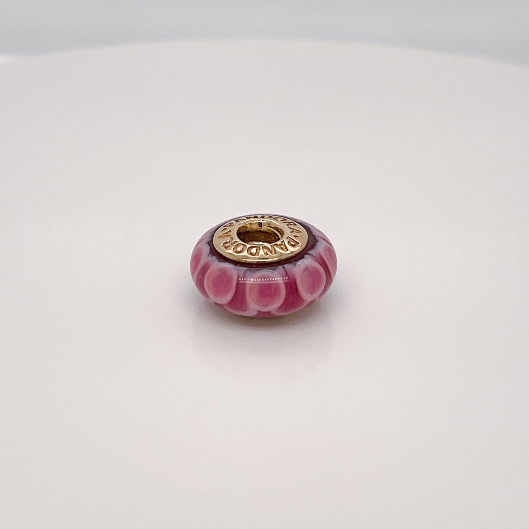 Pandora K14 Charm ①Piece 〔Blaik lotus〕