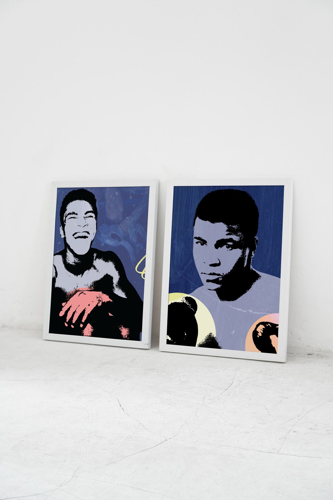 Muhammad Ali Poster Set - Etsy