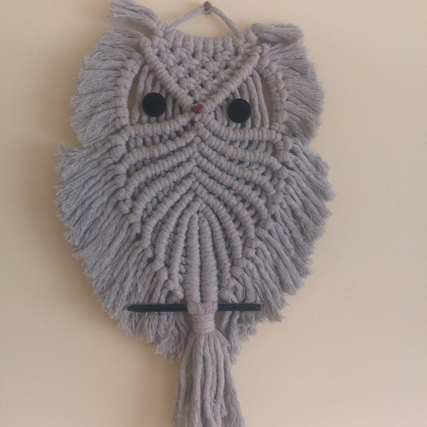 Macrame Owl Pattern - Etsy