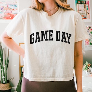 Game Day Crop Top - Etsy