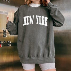 New York Unisex Sweatshirt Nyc Shirt New York City Sweatshirt, New Yorker T shirt New York Lover Gift State Crewneck Sweater NY