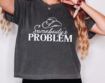 Vintage Western Comfort Colors Crop Top, Country Festival Outfit, Cowgirl Summer Concert Crop T Shirt, Rodeo Shirt, Cute Girls Trip Tee