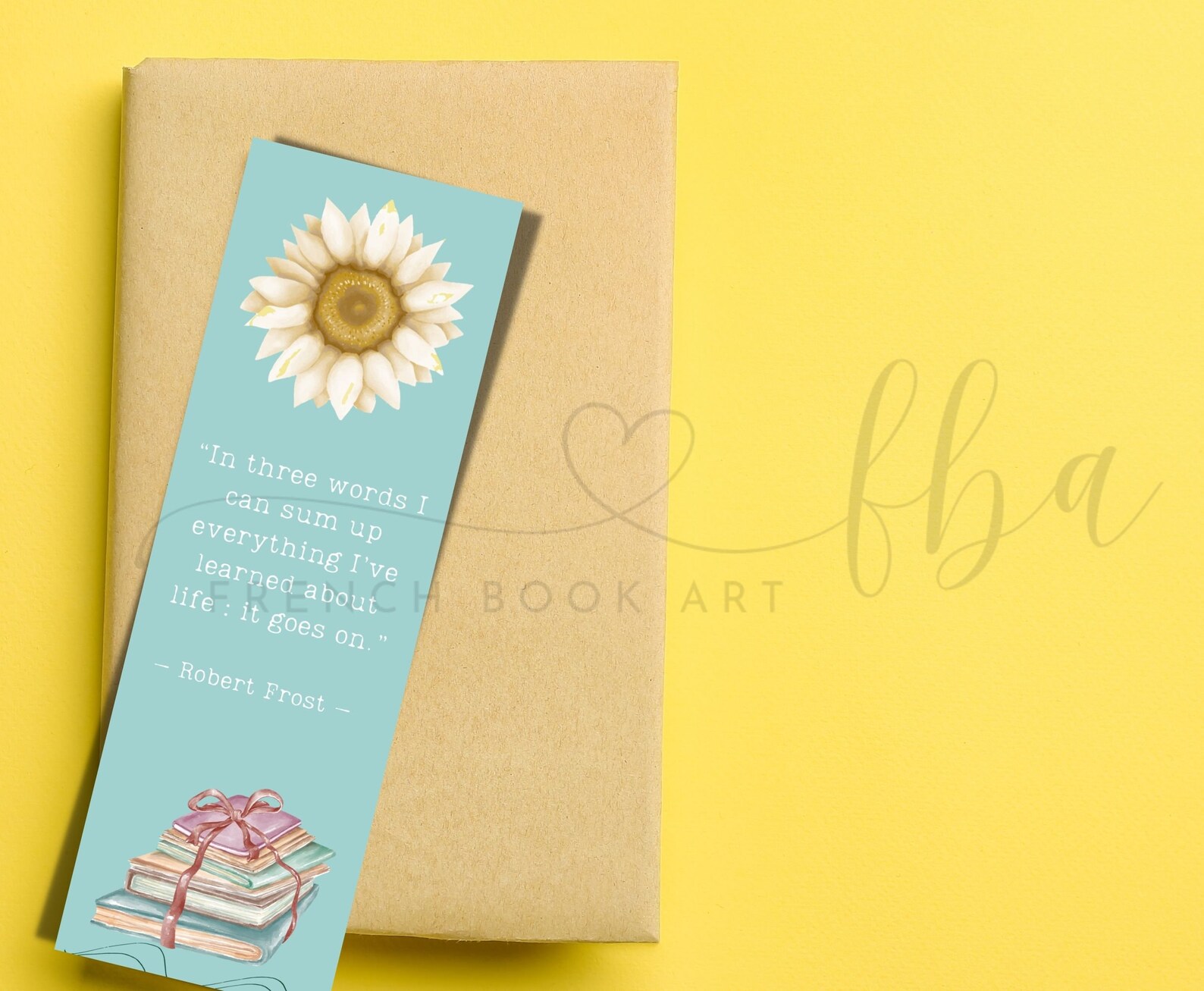Inspirational Bookmarks, Printable Bookmarks Set of 6, Custom Quote ...