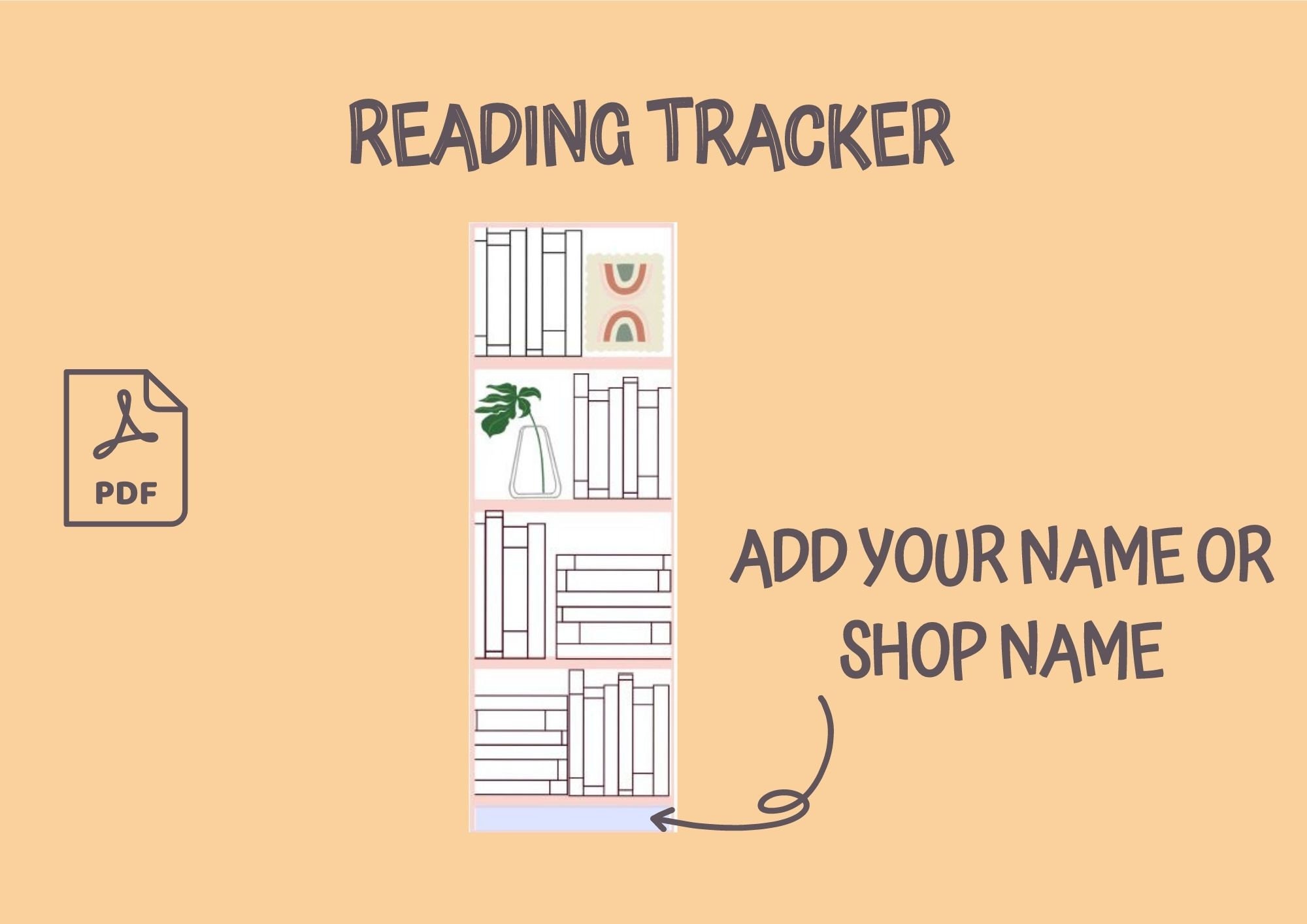 Book Tracker Bookmark Printable Bookmarks Set of 5 - Etsy