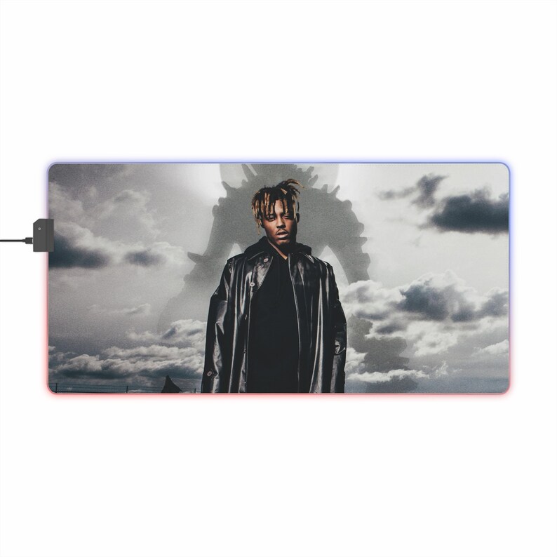 Custome Juice Wrld LED Gaming Mouse Pad Juice Wrld Gaming Etsy