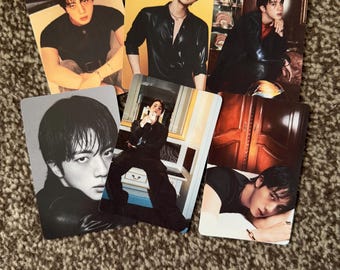 BTS Jin Elle Photoshoot Photocards