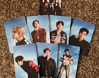 BTS GQ New York Photocards
