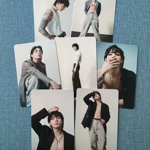 Cartões de fotos do Jungkook Seven do BTS ATUALIZADOS