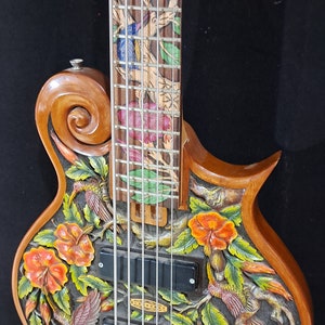 Blueberry Handmade Five-String Bass Guitar with Seymour Duncan Bassline Pickups