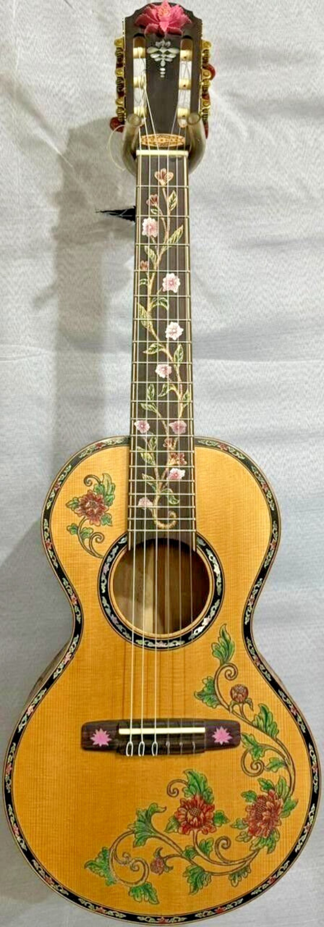 Mini String Guitar Blueberry Handmade Mini Classical Nylon String Guitar - Etsy