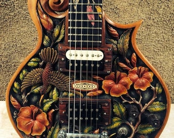 Blueberry Handgemachte E-Gitarre mit Seymour Duncan Pickups