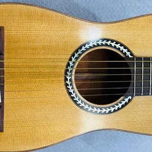 Travel Guitar, Acoustic Guitar, Steel String or Nylon String Handmade by Blueberry Guitars, Wood Crafted Custom Guitar, Finest Wood Tones