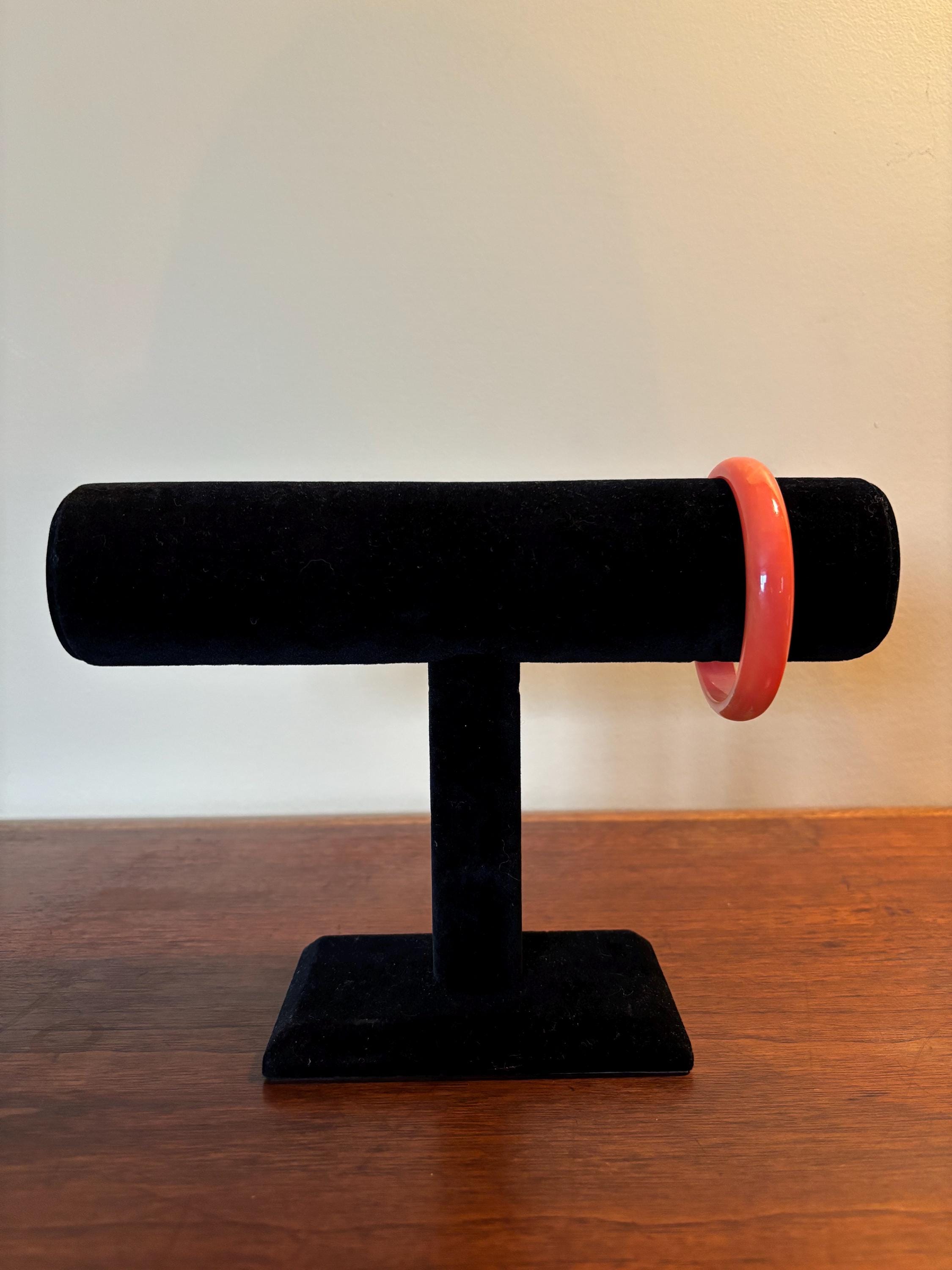 ヴィンテージ ベークライト オレンジ バングル ブレスレット - Etsy 日本
