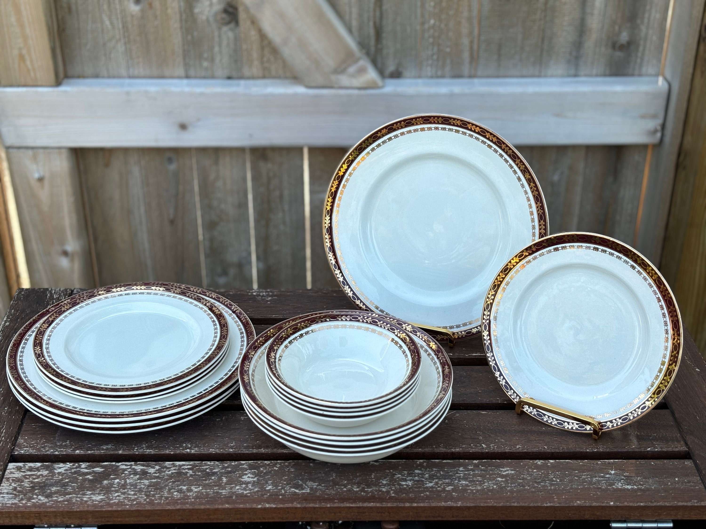 再値下げ❗️イギリスヴィンテージ アルフレッドミーキン デザート皿平皿 4枚set 2025年最新】alfred meakinの人気アイテム - メルカリ