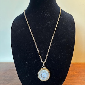 Vintage Gold Tone Watch Necklace