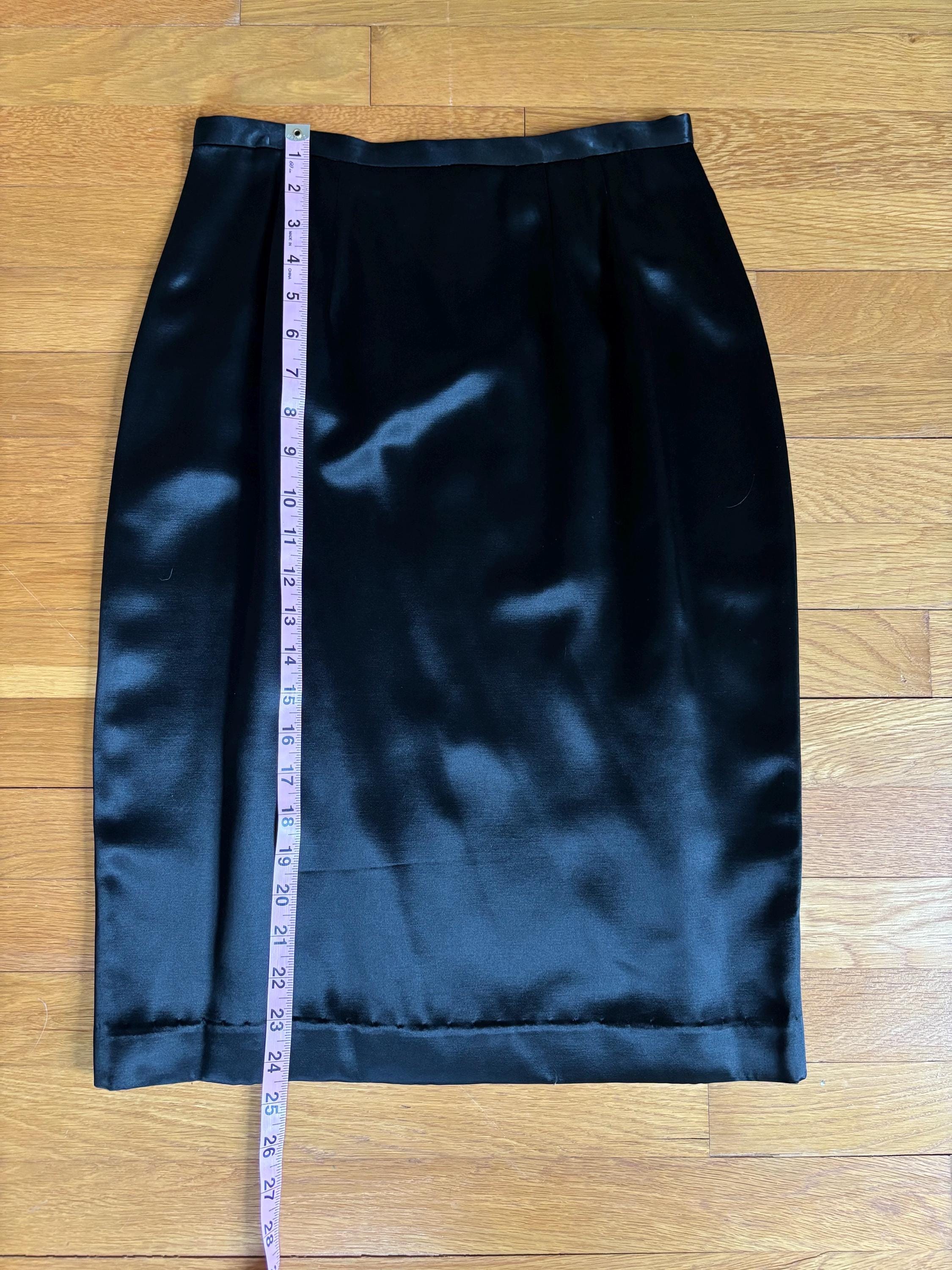 Jupe Crayon Ann Taylor Rayée Noir Et Blanc, Taille XS - Occasion Parfait état
