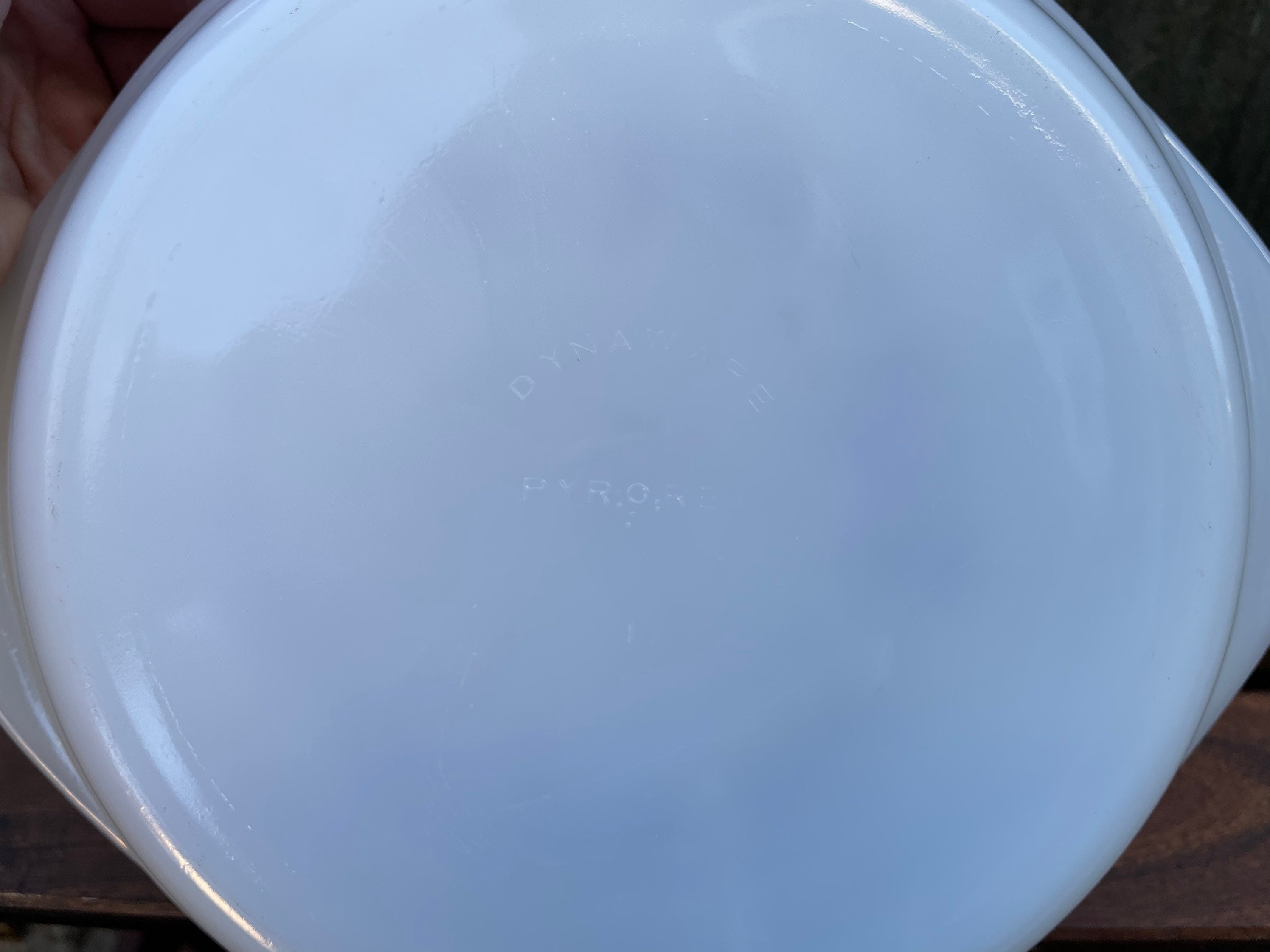 Vintage Milk Glass Pie Pan Pie Plate Brown Floral Pattern Etsy