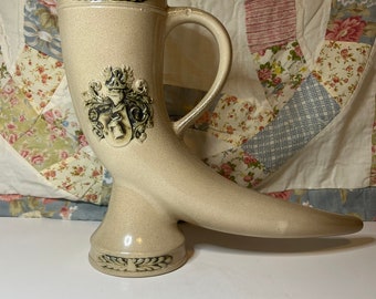 Horn-Shaped Beer Mug