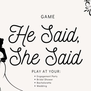 Il a dit, elle a dit jeu