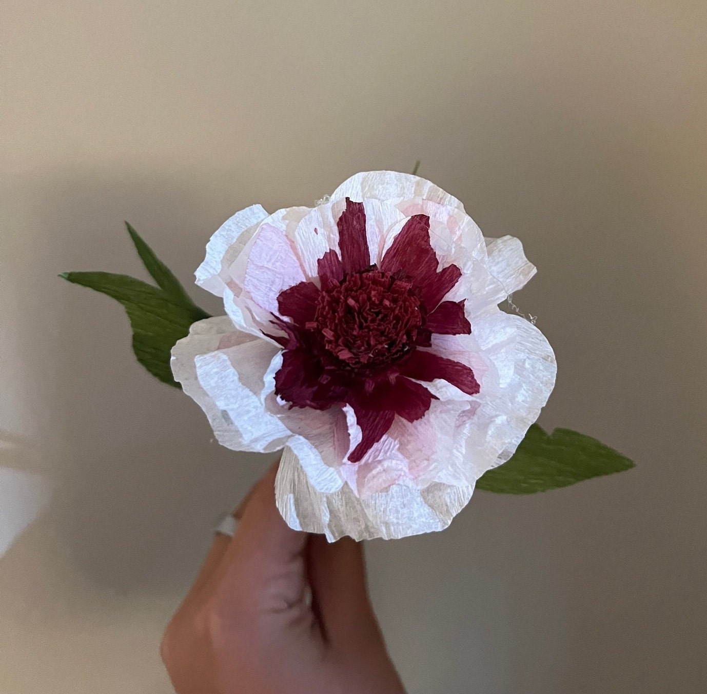 Crepe Paper Butterfly Ranunculus Etsy