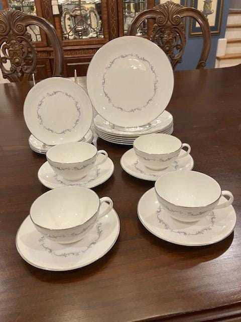 Coronet by Royal Doulton - ESTATE SET - 59 Pieces of Vintage Bone