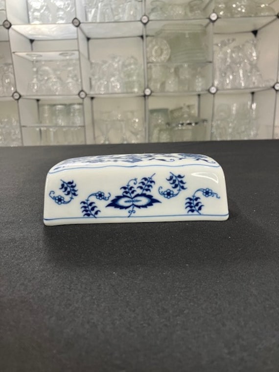 Blue Danube by Blue Danube Japan - Vintage 1/4lb Butter Dish Cover