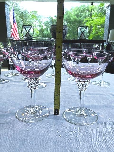 Wistaria Pink by Tiffin-franciscan - Twelve Pcs of Pink Optic
