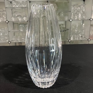 Polonia Hand Cut 24% Pb0 Lead Crystal Vase