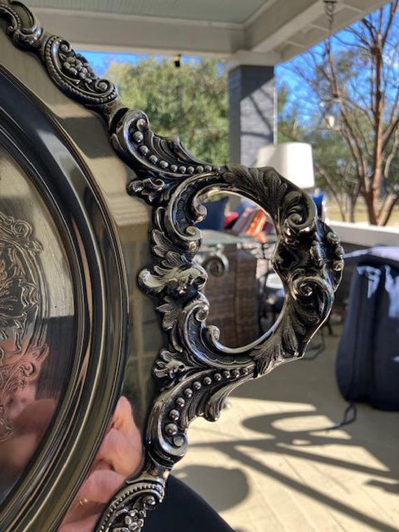 Baroque by Wallace Silver - Vintage Silverplated Holloware Footed