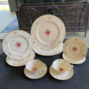 Rhodora by Lenox - Two Five Piece Place Setting of Vintage Dinnerware