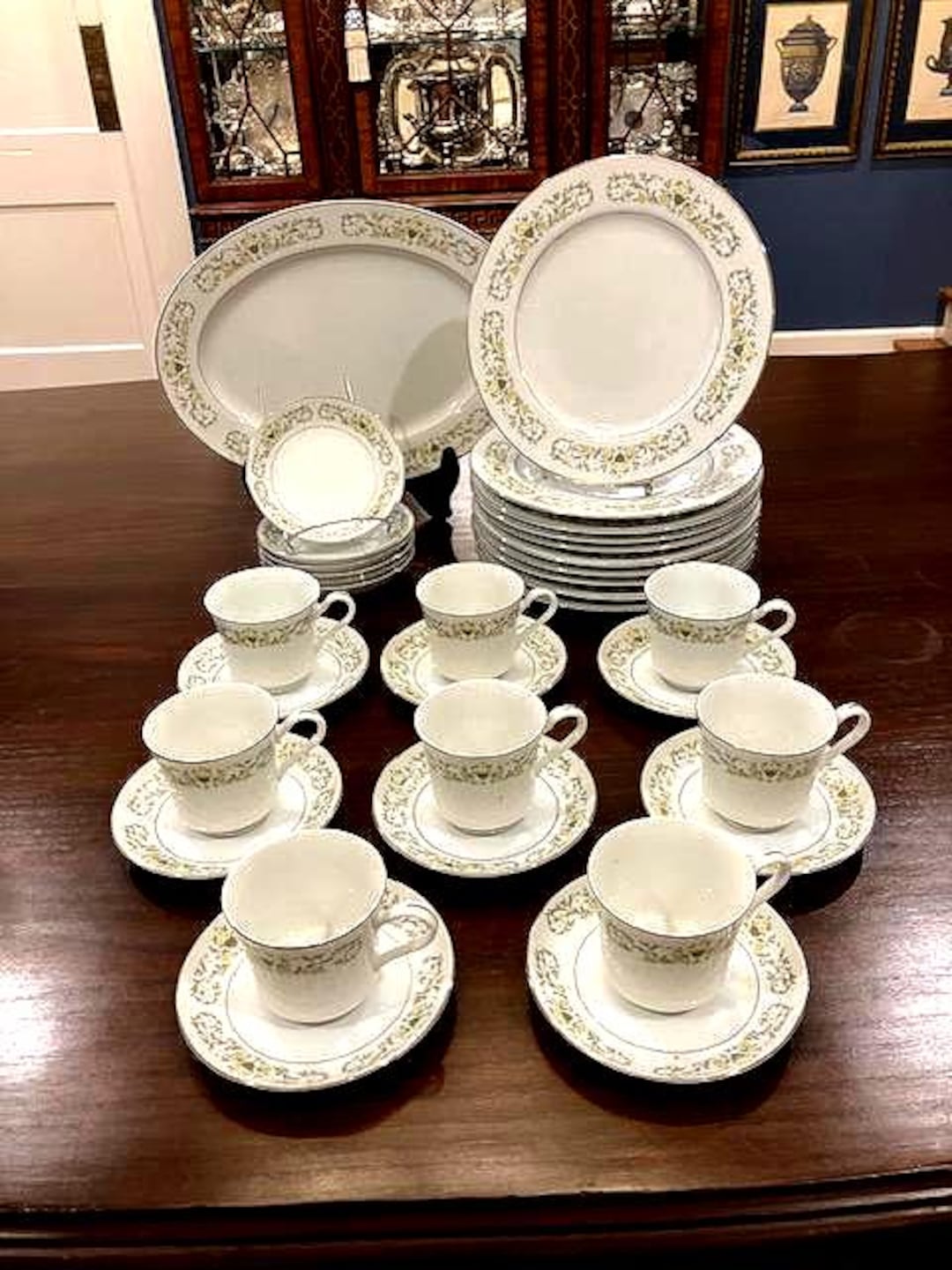 Florentine by Sterling Fine China Japan - 33 Pieces of Vintage