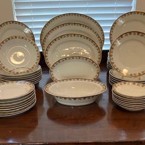 Schleiger 862B by Haviland Limoges - Estate Set - 53pcs of Vintage Dinnerware