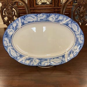 Winter Whites by Noritake - One Vintage Oval Serving Platter
